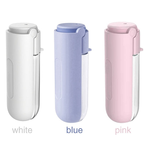 420ml portable dog water bottle for walks and travel