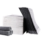 Absorbent pet training pads for dogs and cats