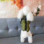 Padded Winter Dog Vest - alternate product view 2