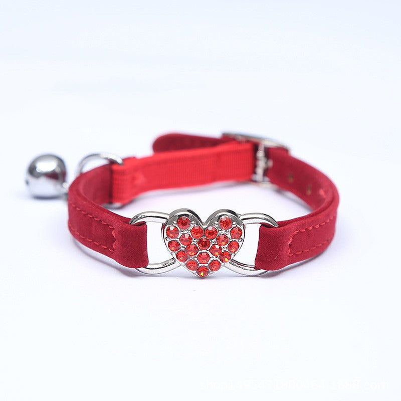 Velvet Bell Cat Collar - alternate product view 3