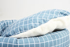 Plaid Pet Bed with Pillow - alternate product view 2