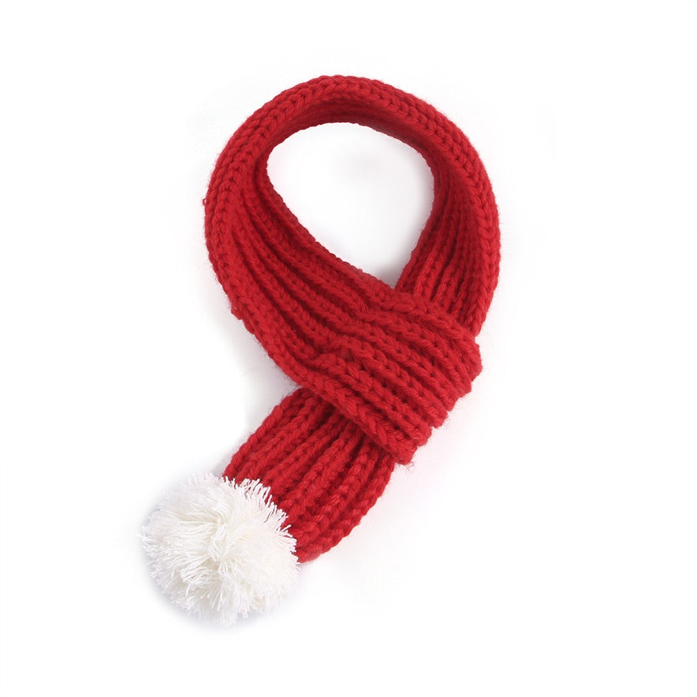 Knitted Christmas Pet Scarf - alternate product view 4