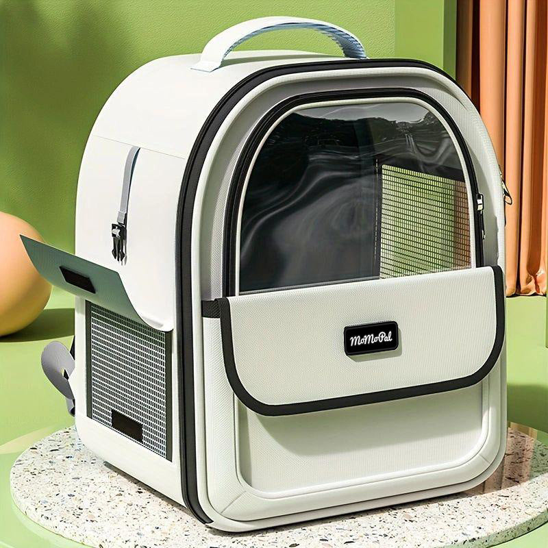 Breathable cat carrier backpack for short trips