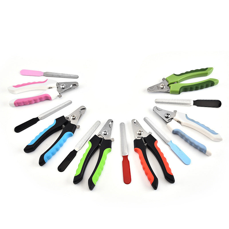 Stainless Steel Pet Nail Clipper with File - alternate product view 3