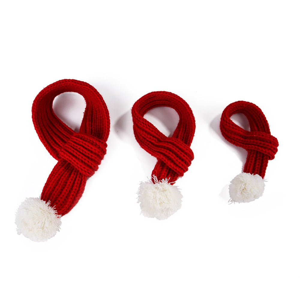 Knitted Christmas Pet Scarf - alternate product view 6