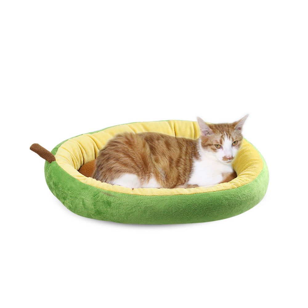 Avocado Plush Pet Bed - alternate product view 2