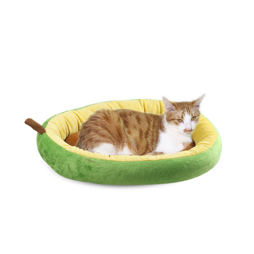 Avocado Plush Pet Bed - alternate product view 2