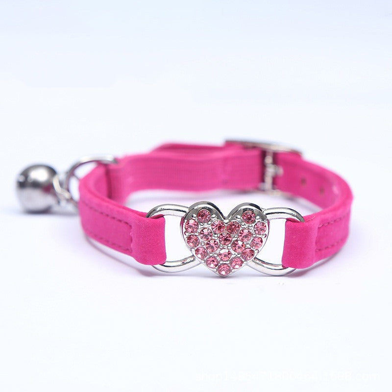 Velvet Bell Cat Collar - alternate product view 4