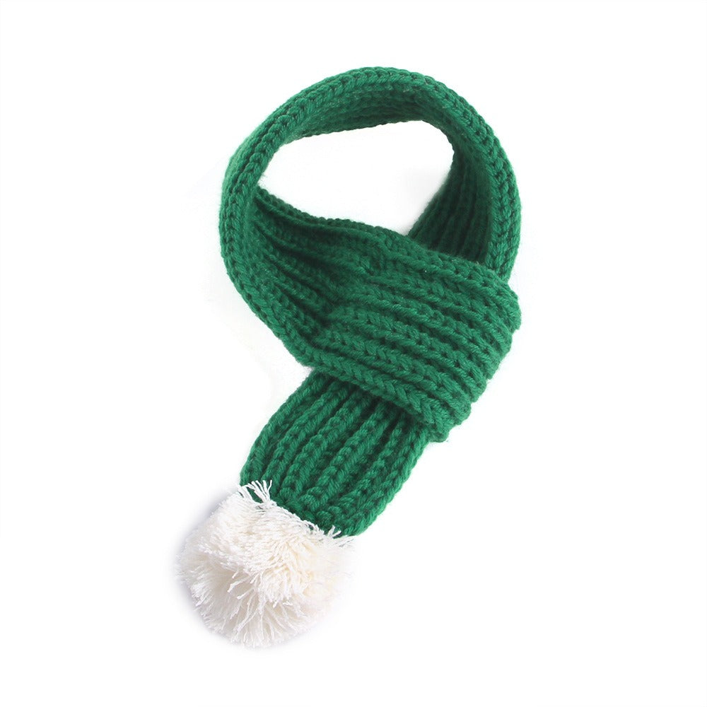 Knitted Christmas Pet Scarf - alternate product view 3