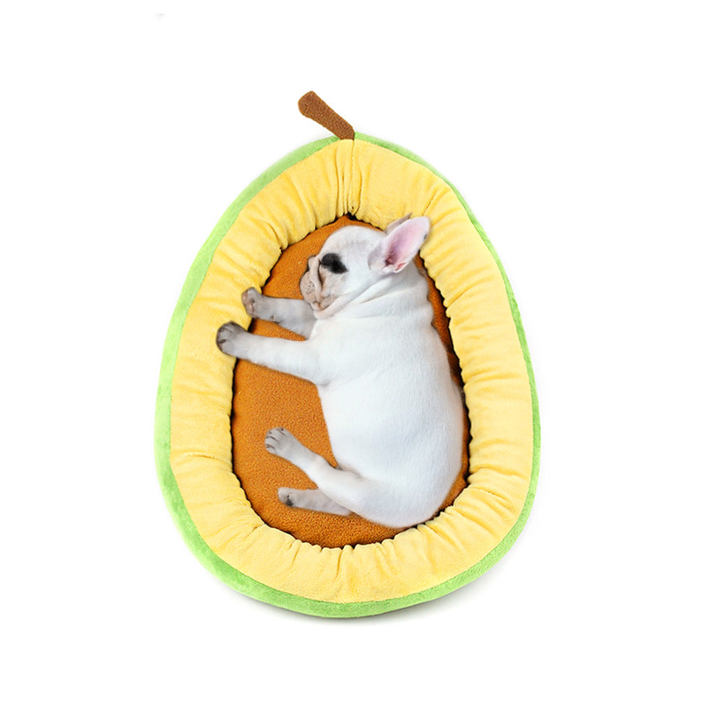 Avocado Plush Pet Bed - alternate product view 3