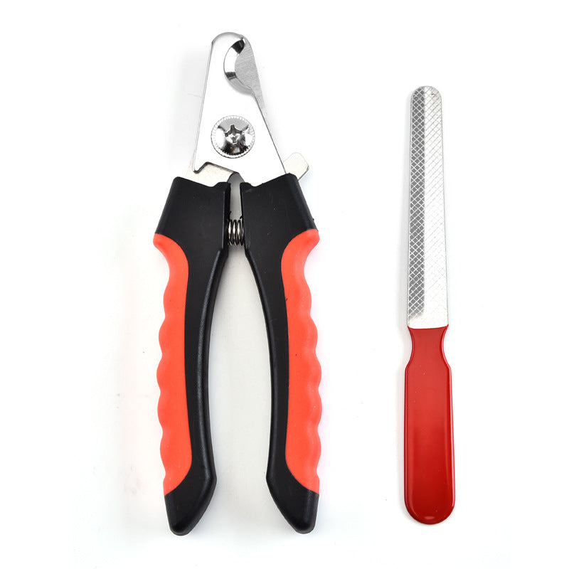 Stainless Steel Pet Nail Clipper with File - alternate product view 2