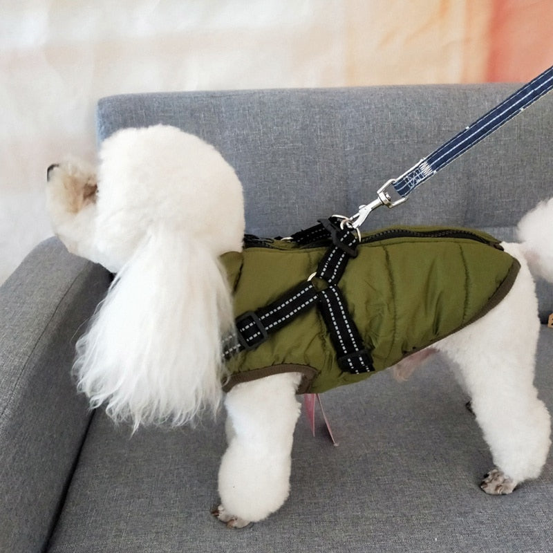 Padded Winter Dog Vest - alternate product view 3