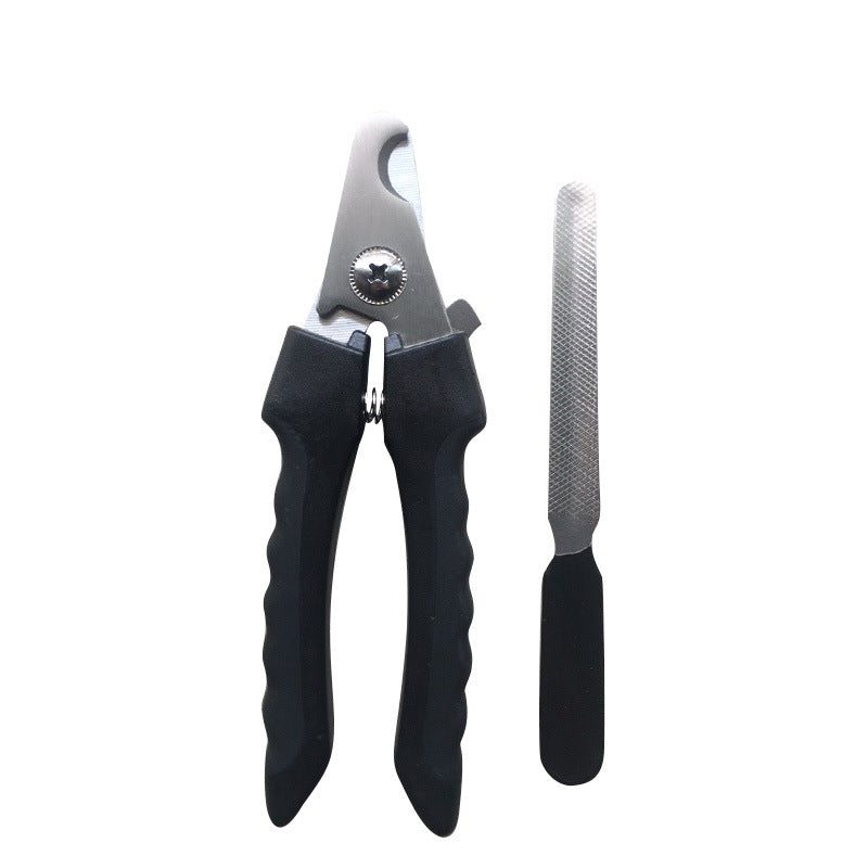 Stainless Steel Pet Nail Clipper with File - alternate product view 5