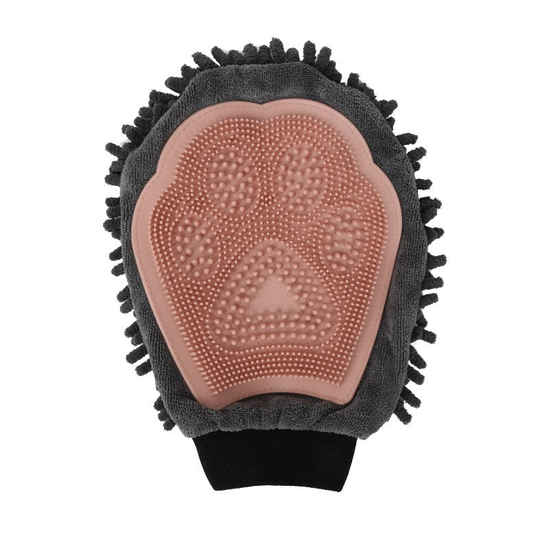Double-Sided Pet Bath & Grooming Glove - alternate product view 4