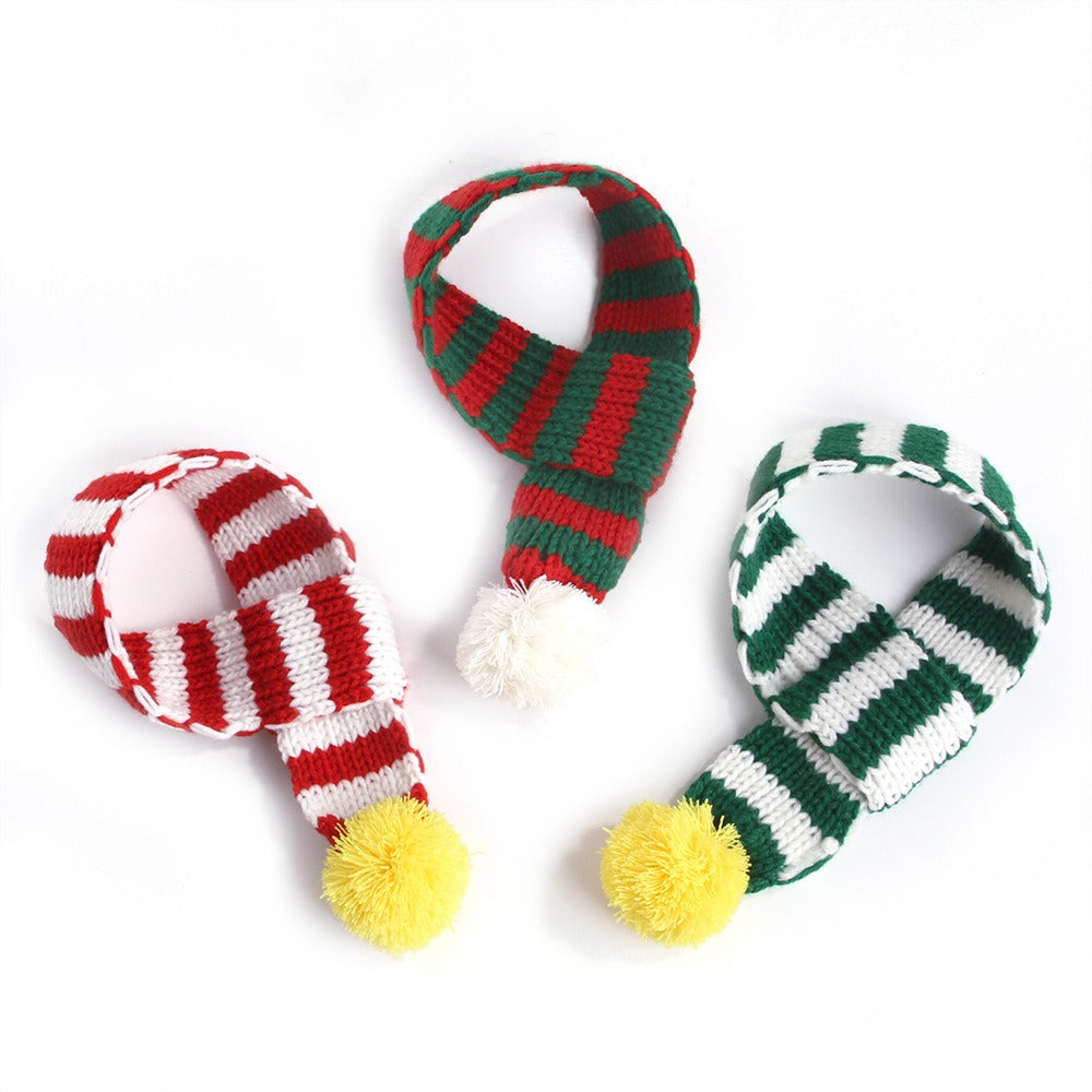 Knitted Christmas Pet Scarf - alternate product view 7